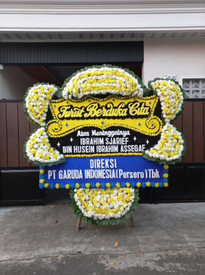 Papan Bunga Duka di Taluk