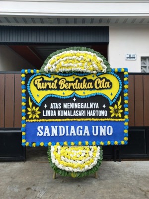Papan Bunga Duka di Taluk